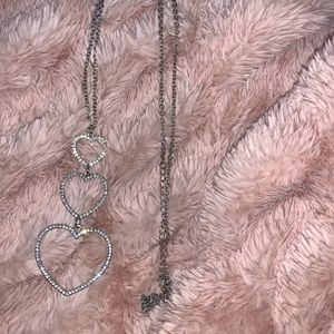 Triple heart necklace